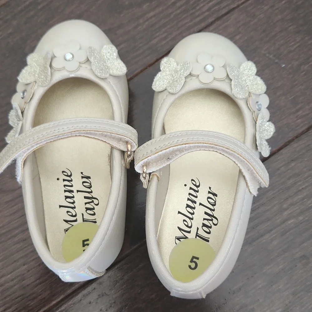 Melanine Taylor Dress shoes baby girl size 5 - Picture 6 of 10